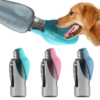 Portable Dog Water Bottle For Big Dogs Pet Outdoor Travel Hiking