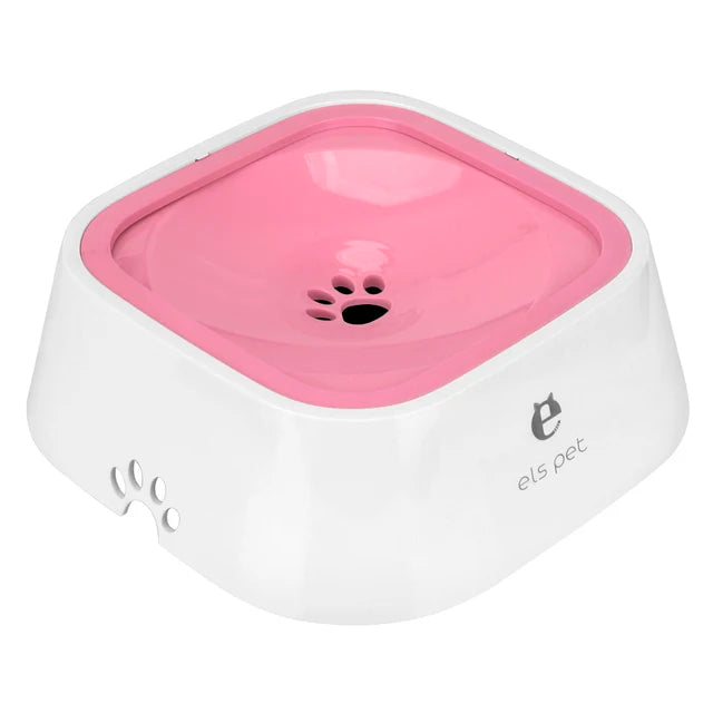 Slow Water Feeder Dispenser Cat Dog Water Bowl Carried Floating Bowl